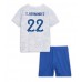 Francie Theo Hernandez #22 Dětské Oblečení Venkovní Dres MS 2022 Krátkým Rukávem (+ trenýrky)